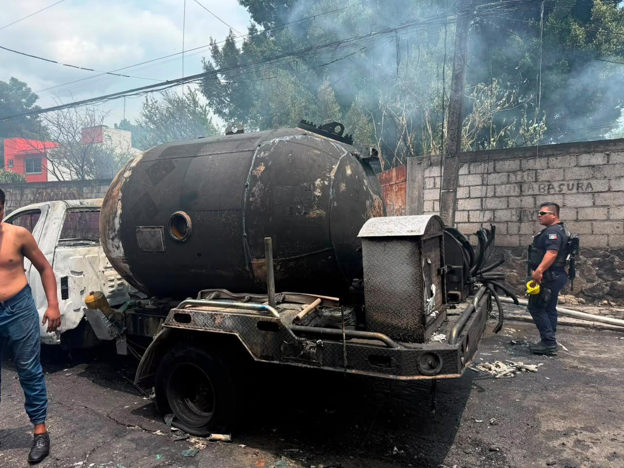 Explosión de nube de gas deja 22 personas lesionadas y 34 viviendas afectadas en Cuernavaca