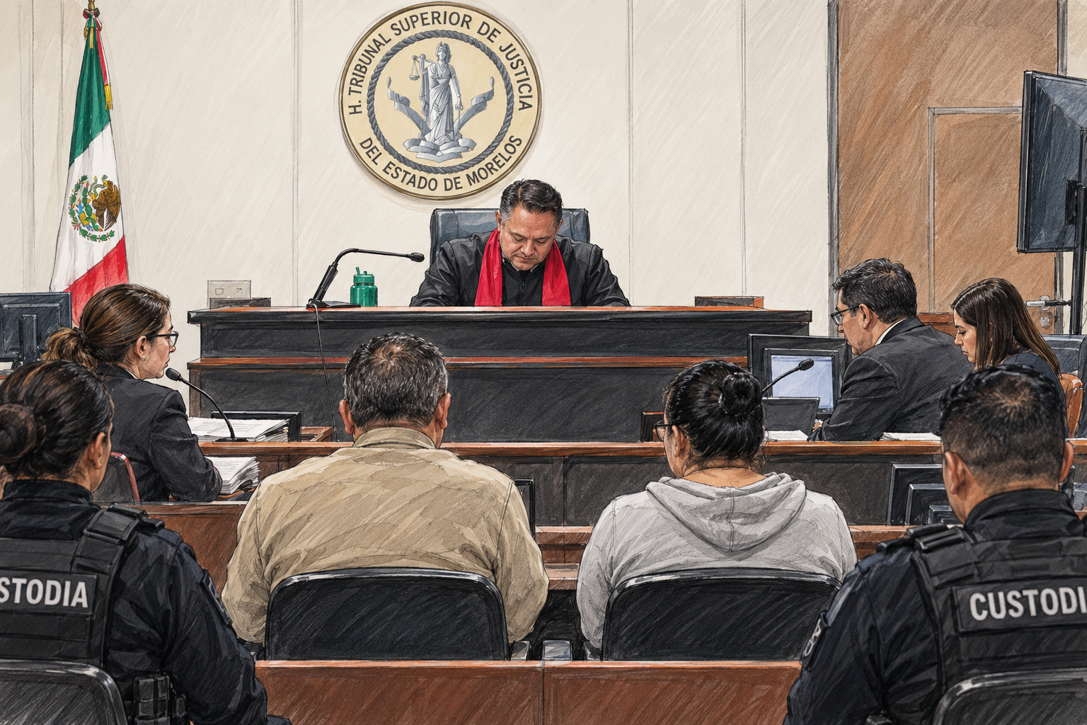 Juez mantiene en prisión a padres de presunto feminicida de Maylin pese a amparo federal